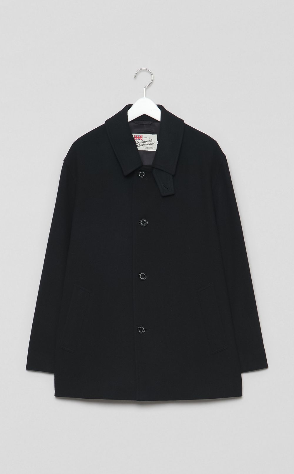 メルトンダービーショートコート