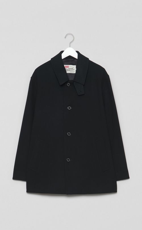 メルトンダービーショートコート