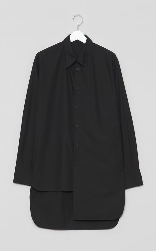 タイプライター二重カラーシャツ