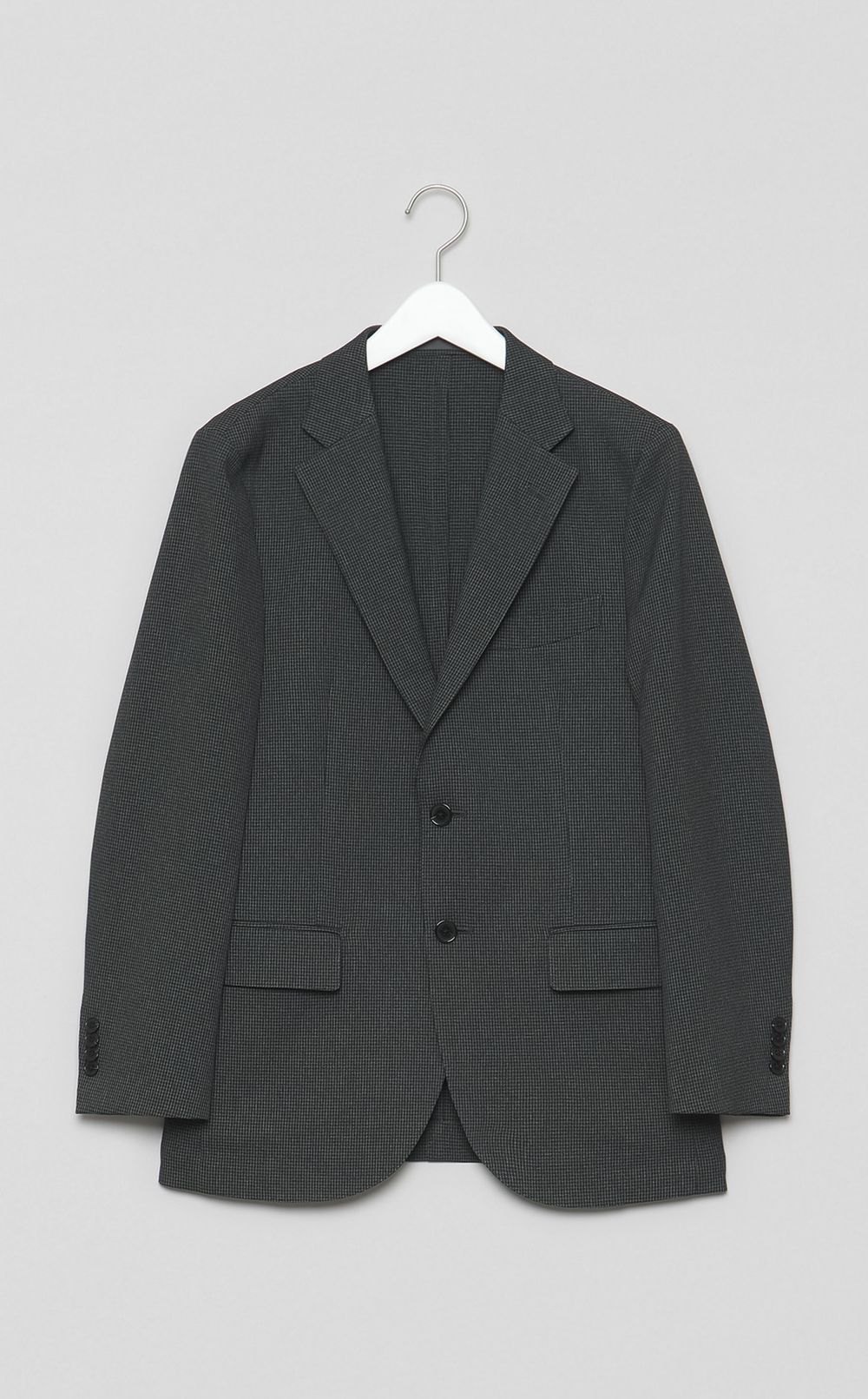 ハウンドトゥースストレッチジャケット