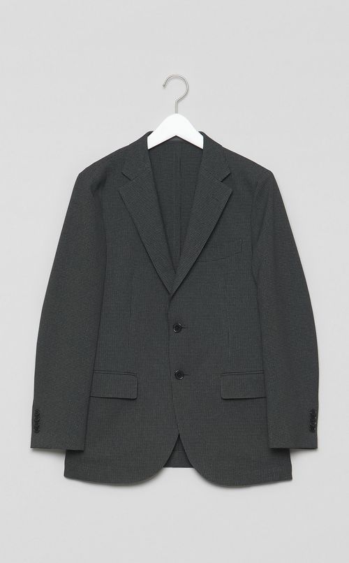 ハウンドトゥースストレッチジャケット