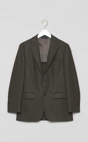 テーラードチェックジャケット