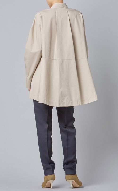 アシンメトリーフレアシャツ