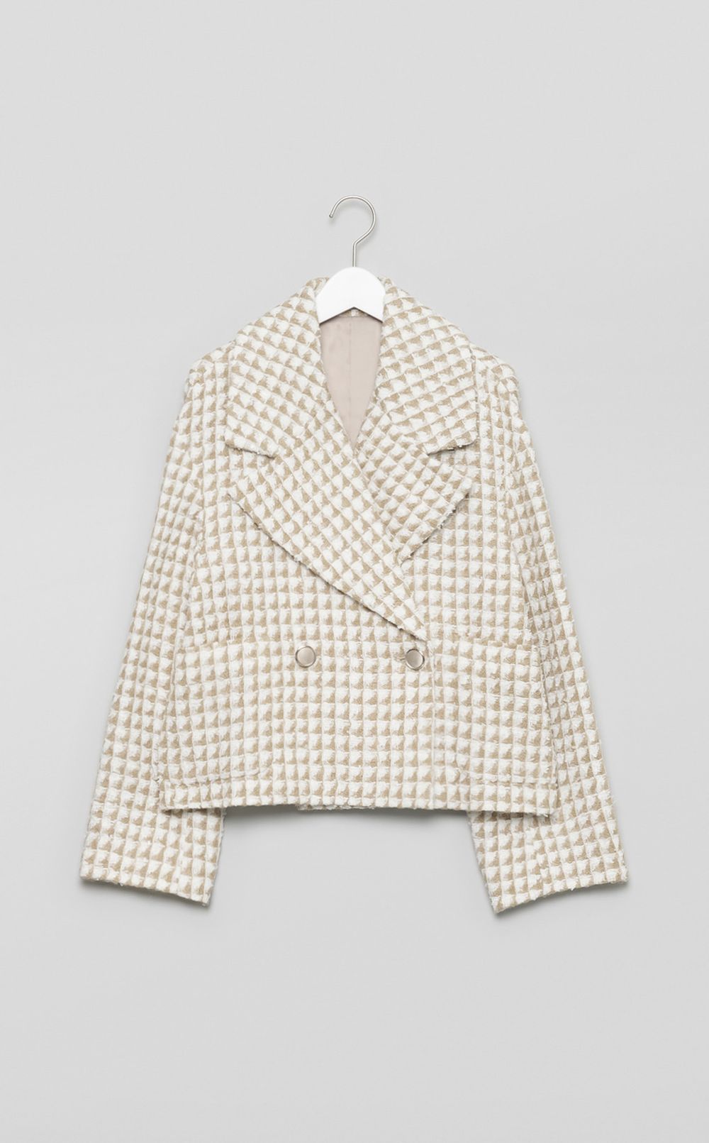 マルチツイードラペルジャケット