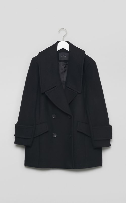 メルトンコクーンショートコート