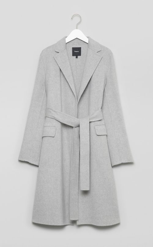 ダブルフェイスラップコート