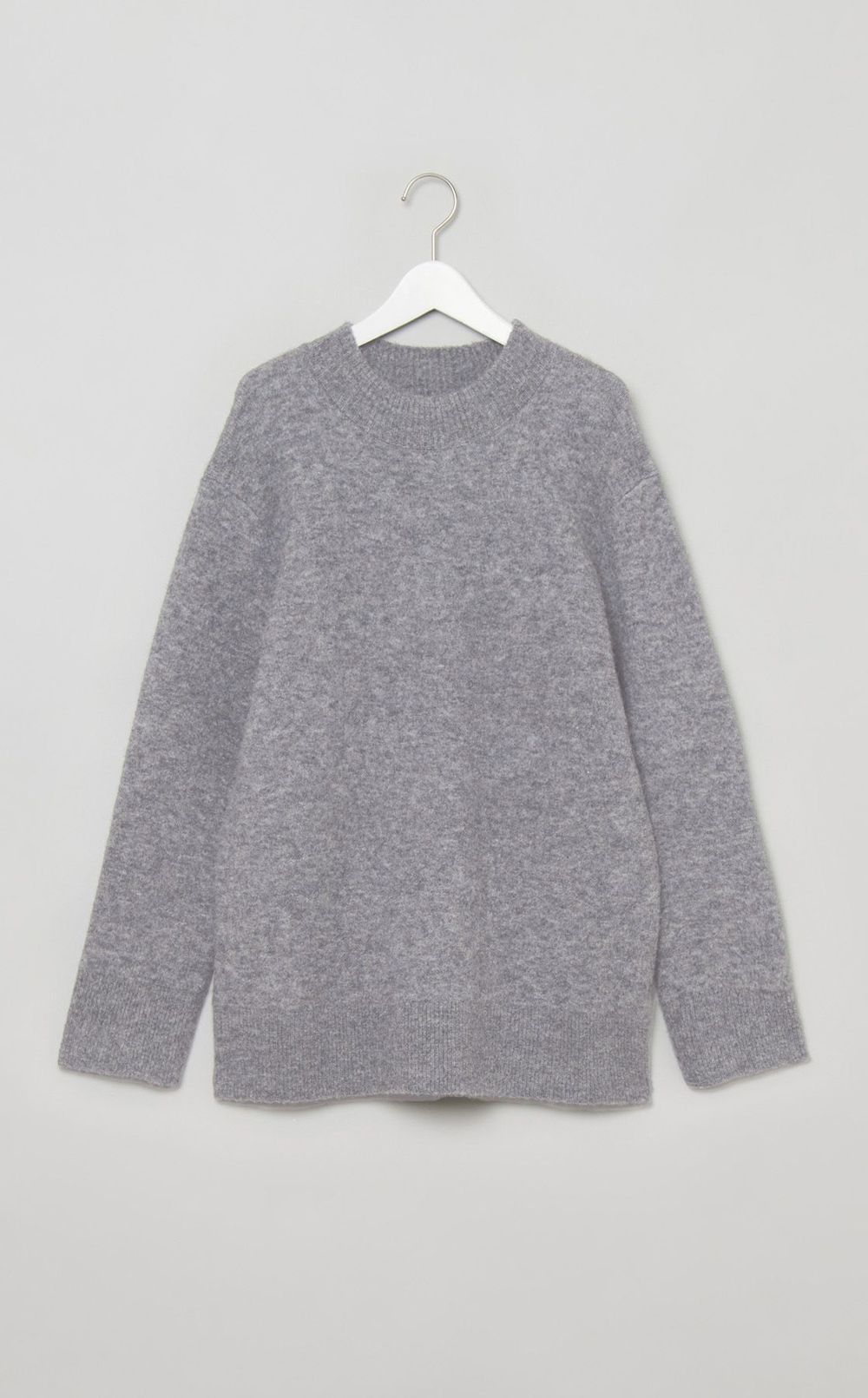 ウールオーバーサイズニットプルオーバー