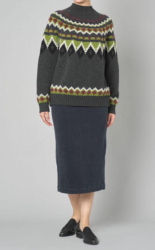 ストレッチIラインスカート