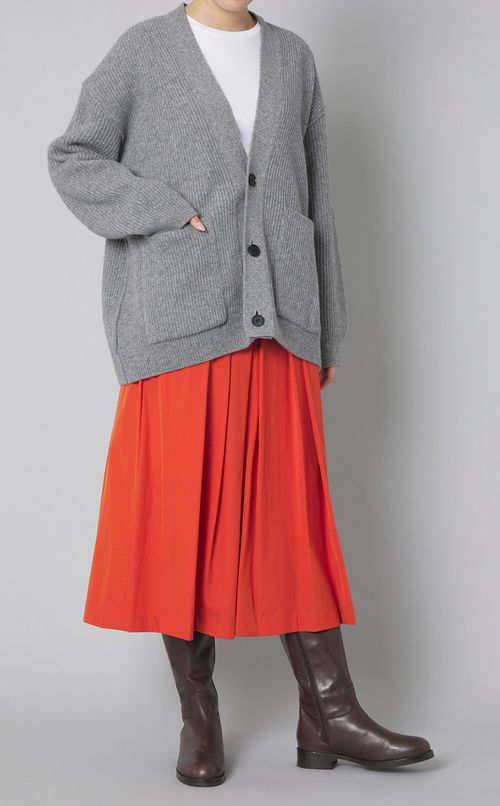 【別注】片畔Vネックカーディガン