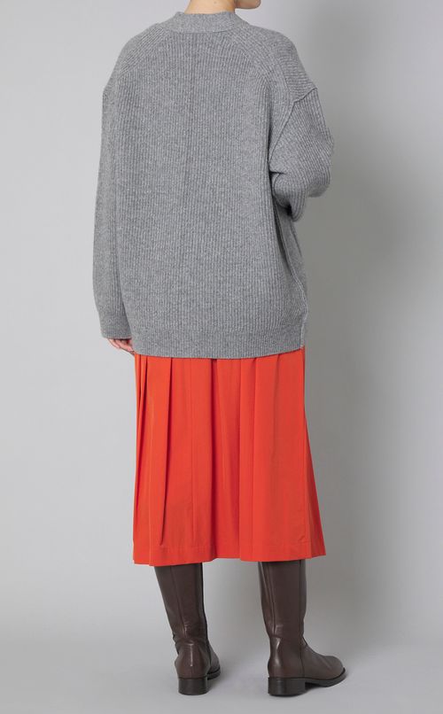 【別注】片畔Vネックカーディガン