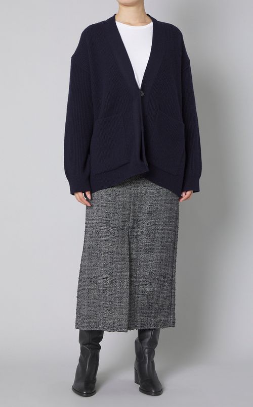 テープヤーンツイードタイトスカート