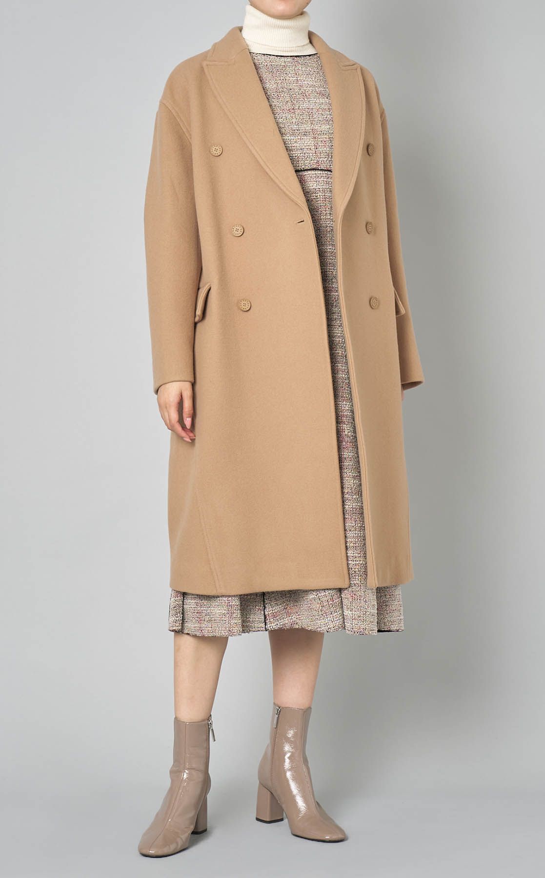 ASTRAET｜【別注】ダブル6ボタンウールコート