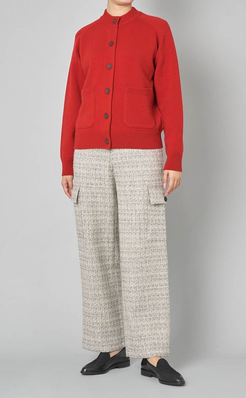 ツイードカーゴパンツ