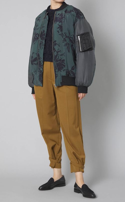 【reADdress】パッチワークボンバージャケット