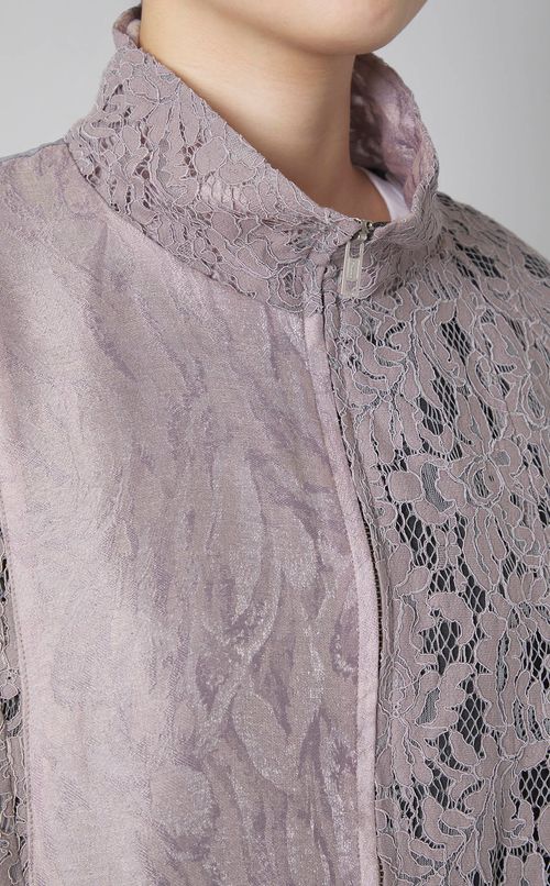 【reADdress】パッチワークスポーツブルゾン