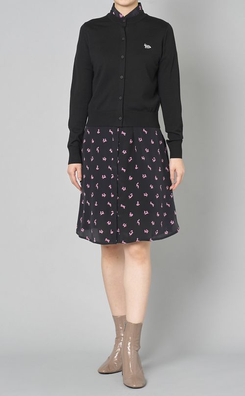 フォックスパッチレギュラーカーディガン