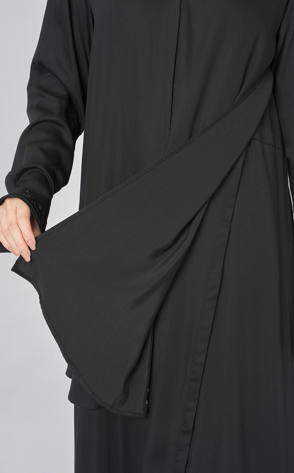 2wayエンブロイダリーラップワンピース