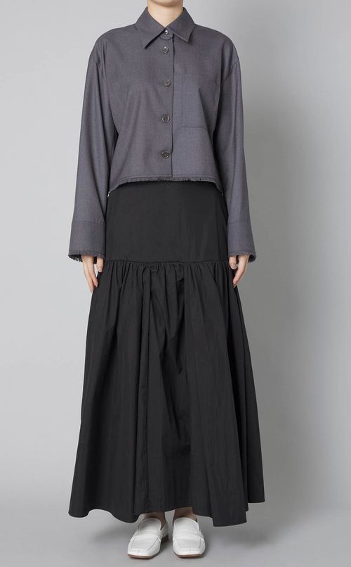 フリンジショートシャツ