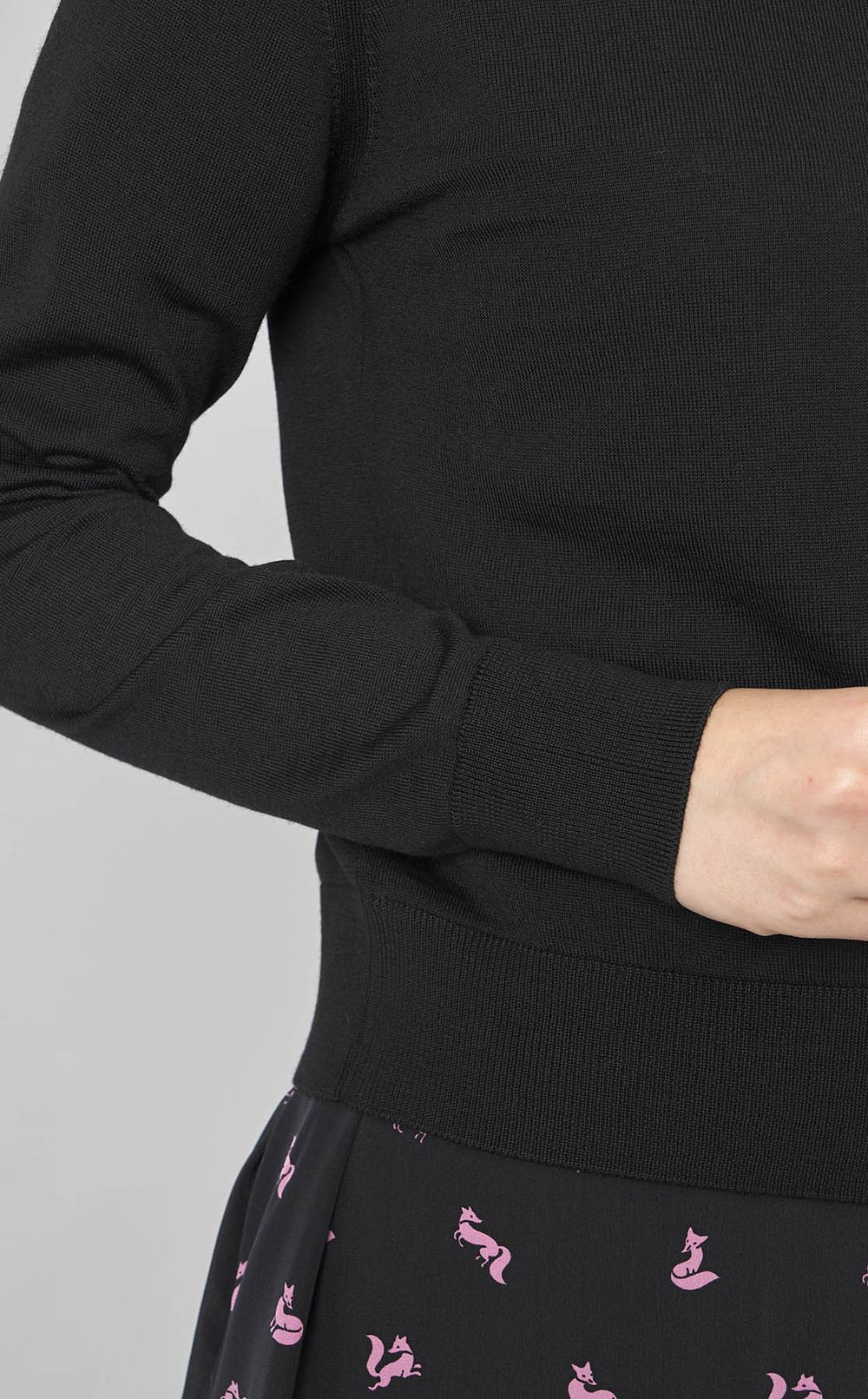 フォックスパッチレギュラーカーディガン