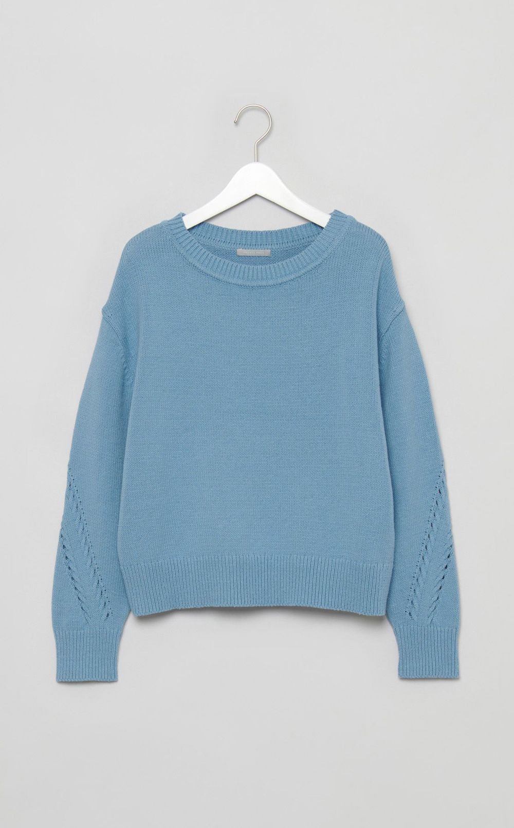 アイレットステッチニットプルオーバー