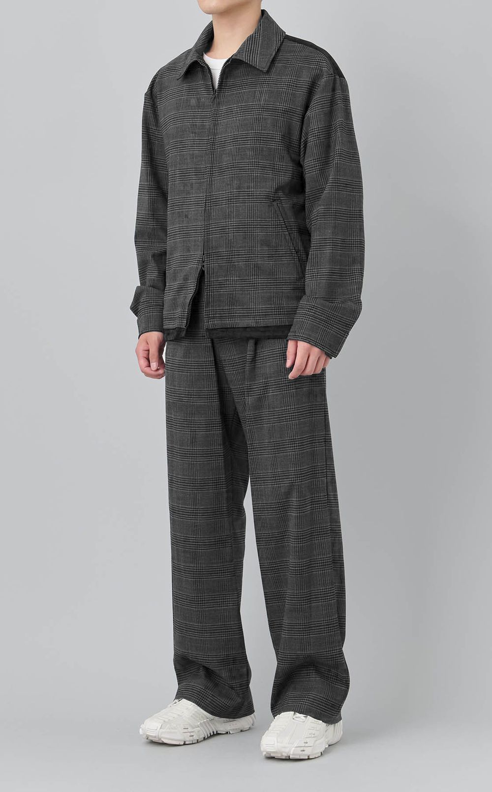 グレンチェックパンツ