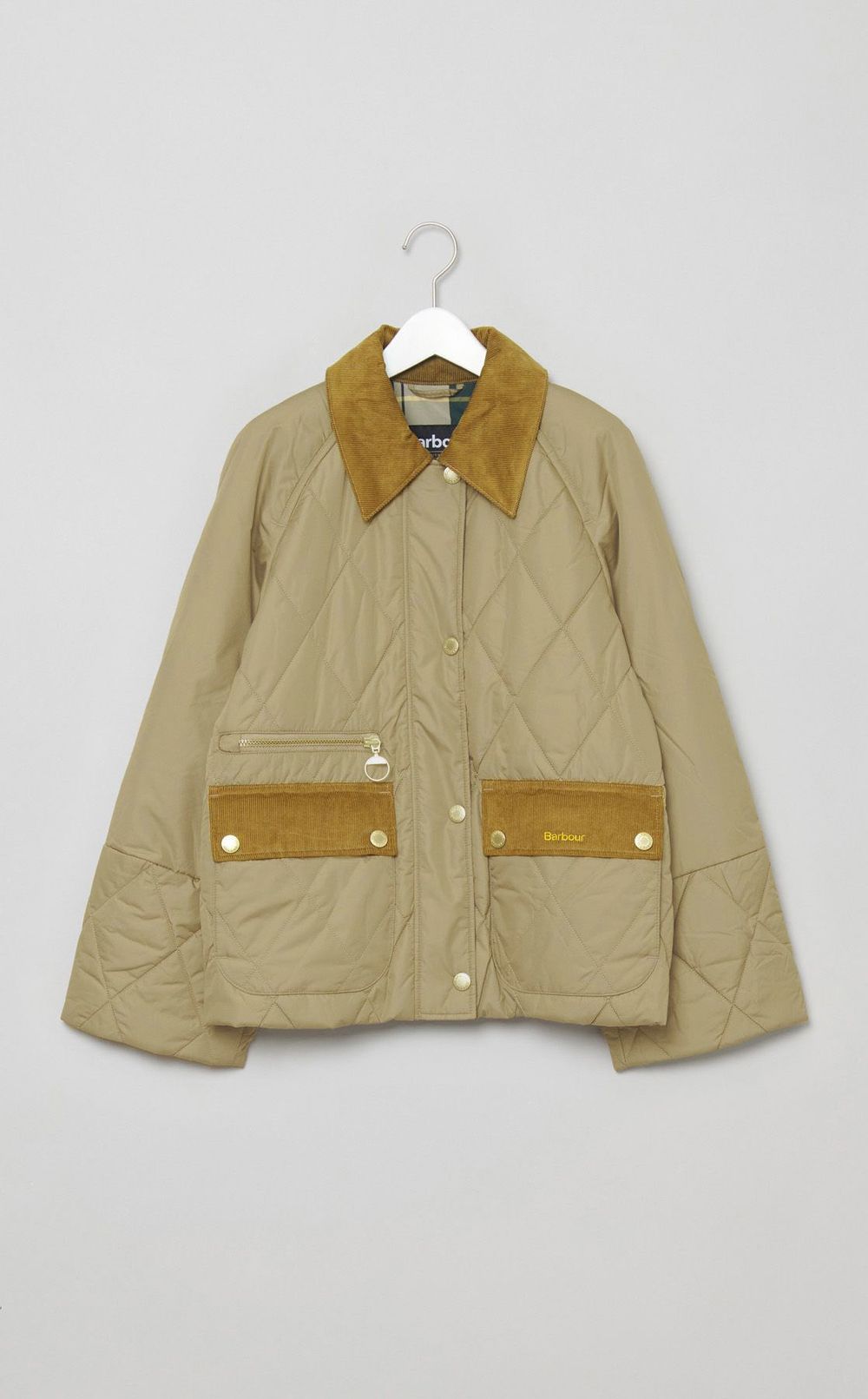 キルティングショートブルゾン