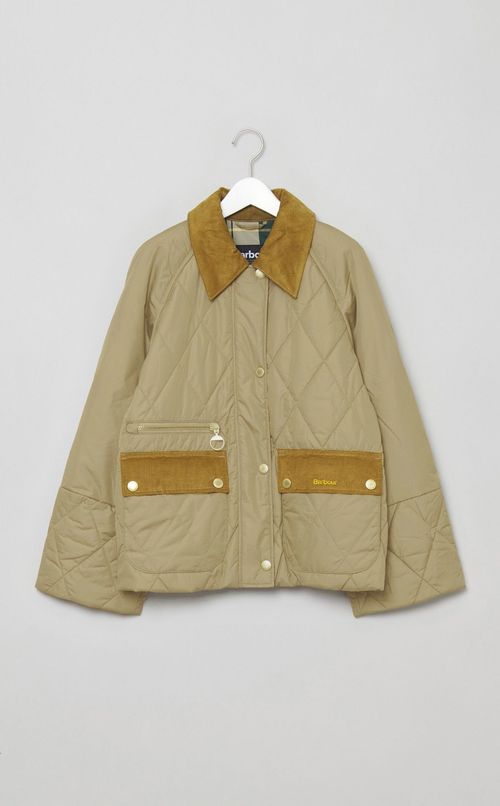 キルティングショートブルゾン