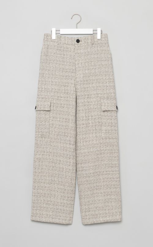 ツイードカーゴパンツ