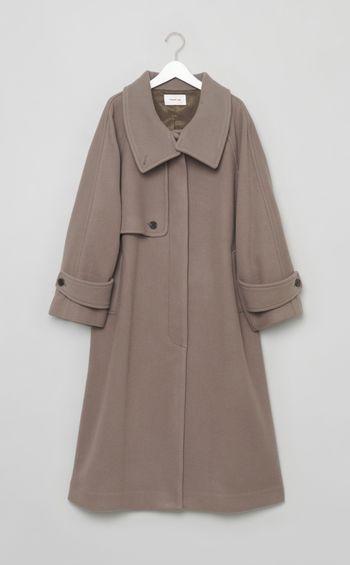 ウールリバーバルマカンコート