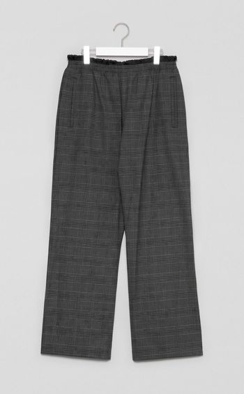 グレンチェックパンツ