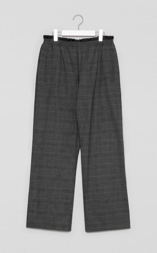 グレンチェックパンツ