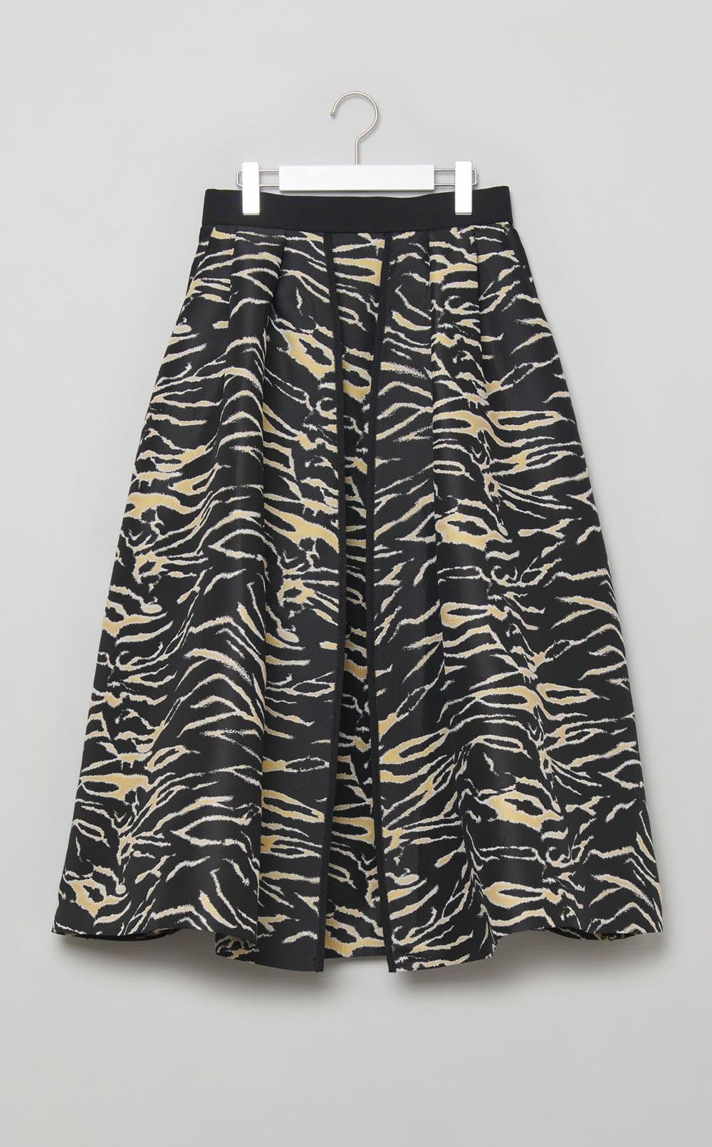 ゼブラジャガードフレアスカート