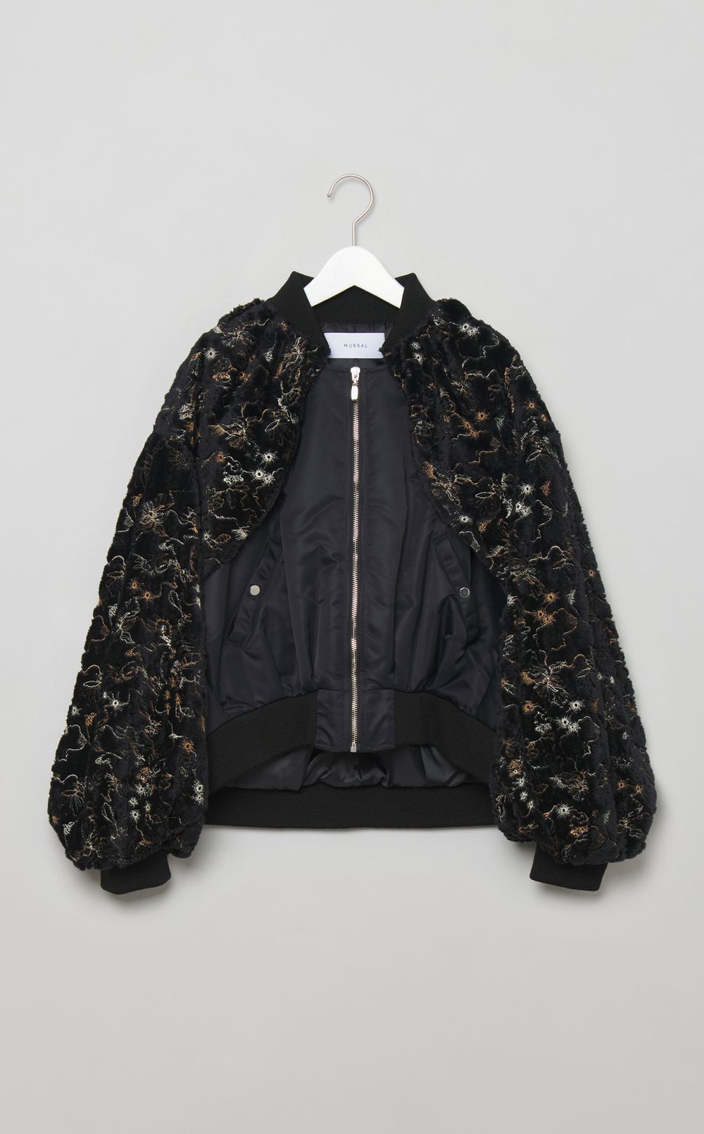 エンブロイダリーミリタリーブルゾン