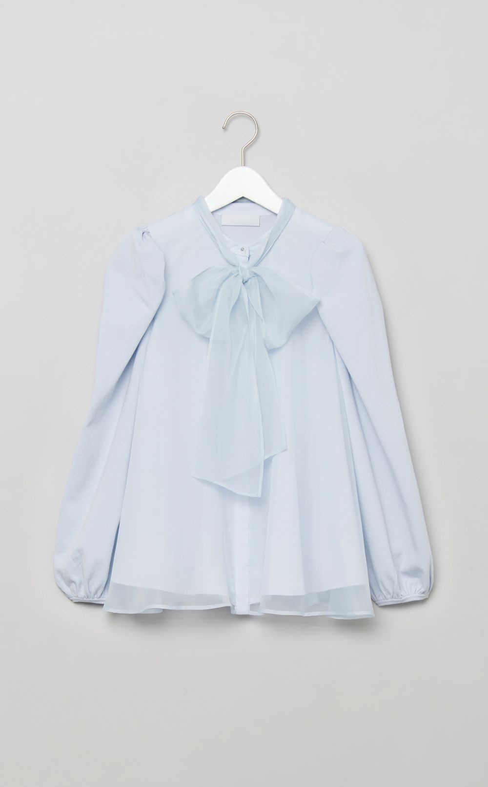 ニットコンビレイヤードブラウス