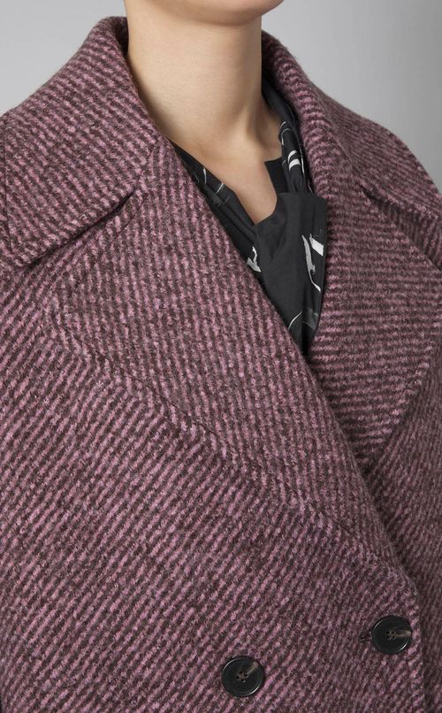 ウールツイードショートコート