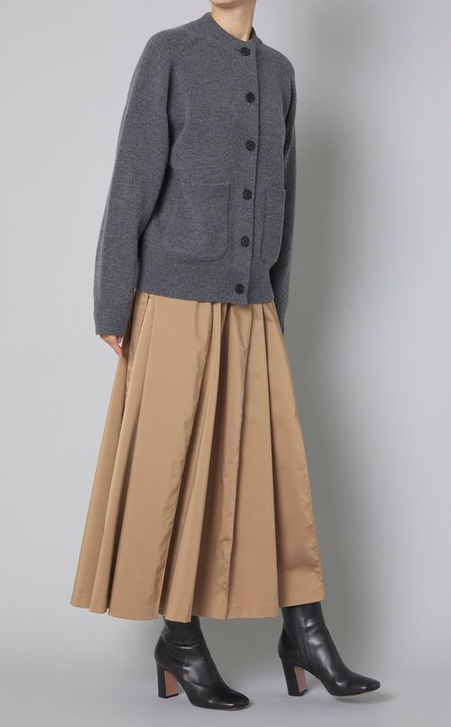 【別注】天竺クルーカーディガン