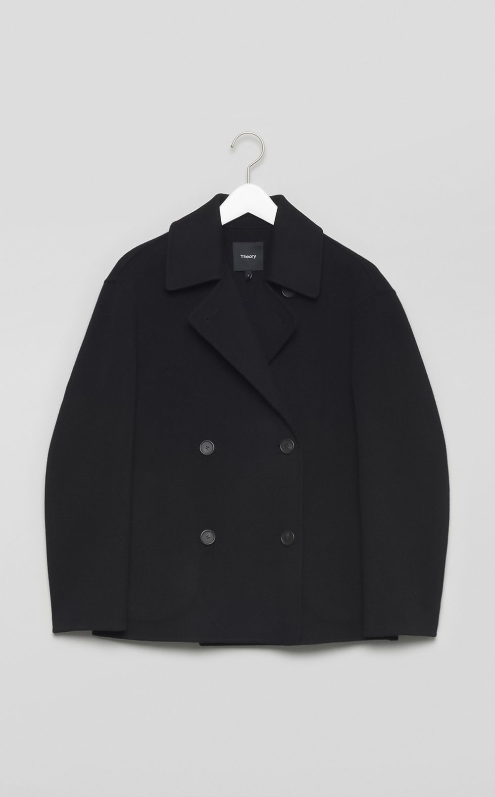 ウールカシミヤショートPコート