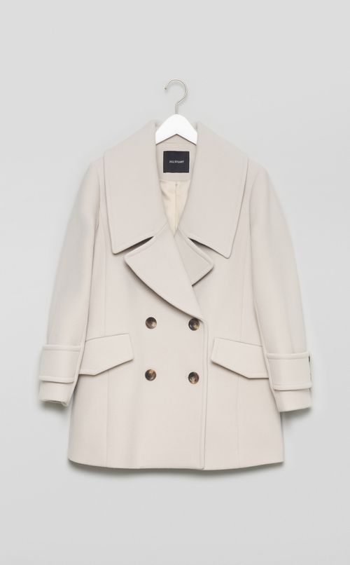 メルトンコクーンショートコート