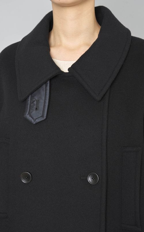 ウールバルマカンハーフコート