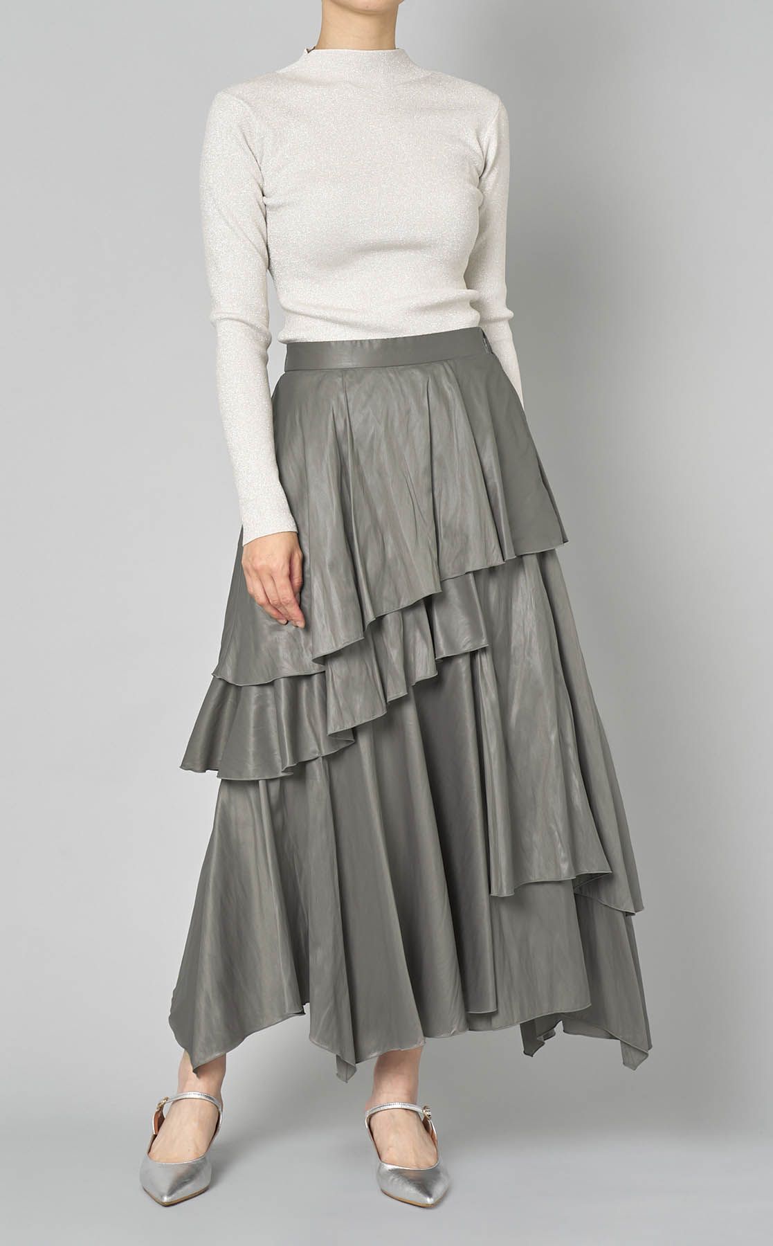 FRAY ID イレヘムティアードスカート0 FRAY I.D（フレイアイディー）の