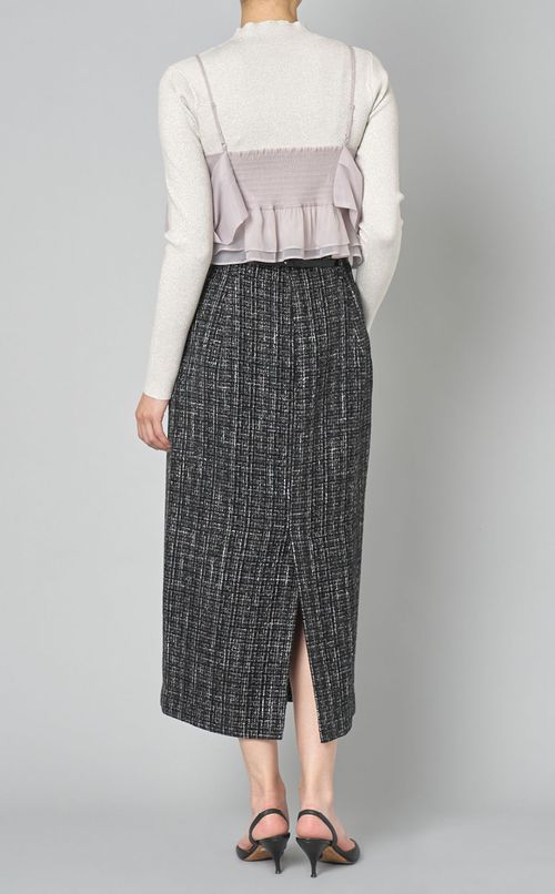 リボンモチーフセットプルオーバー