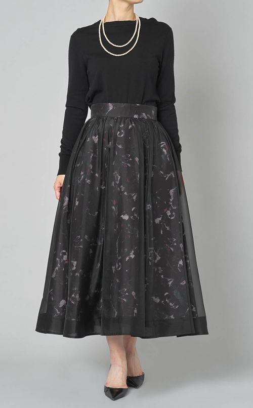 ブラードフラワーシアースカート