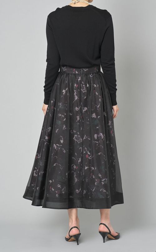 ブラードフラワーシアースカート