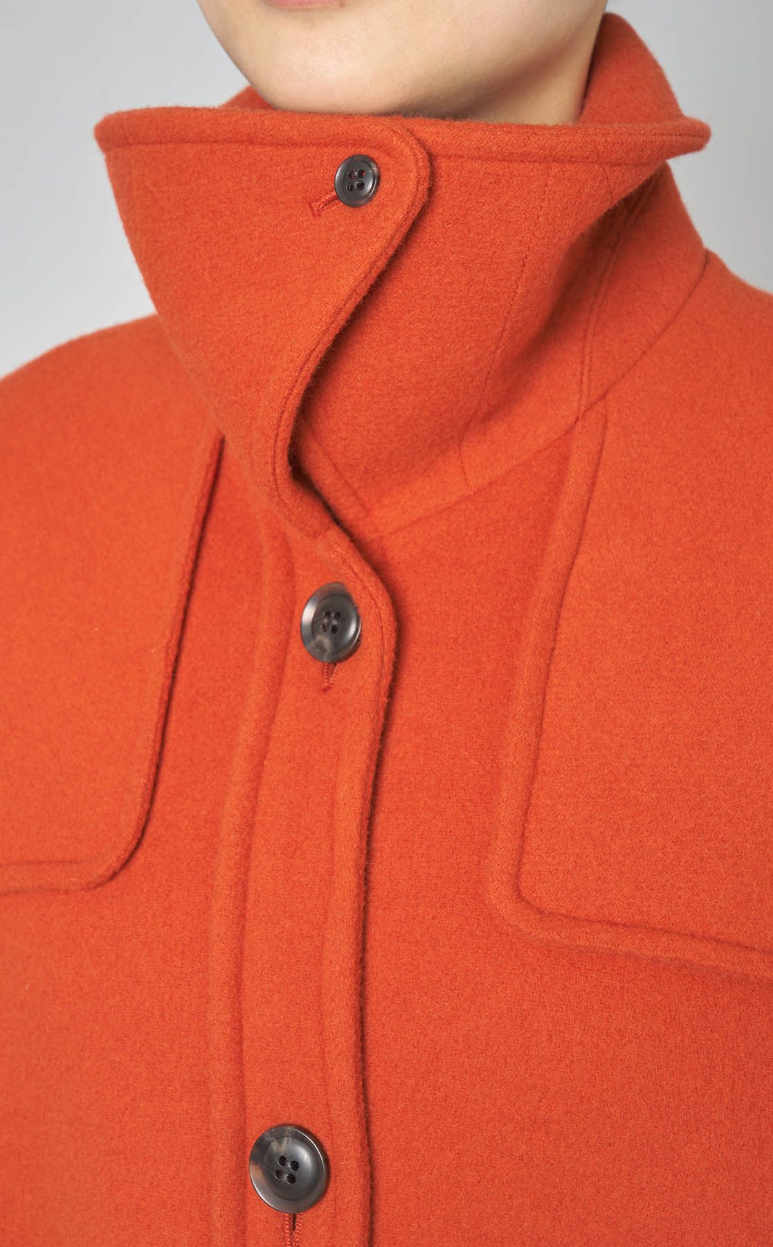 styling/｜ワイドカラーロングコート