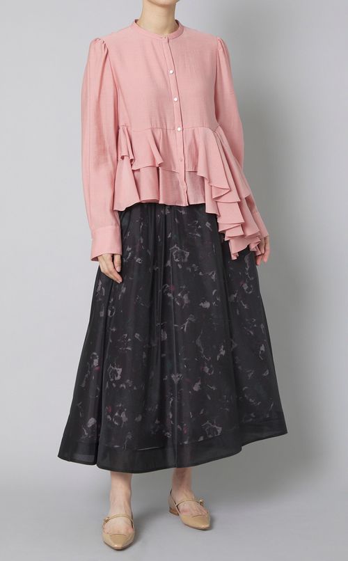 ブラードフラワーシアースカート