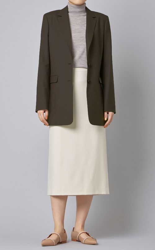 ノッチドラペルテーラードジャケット