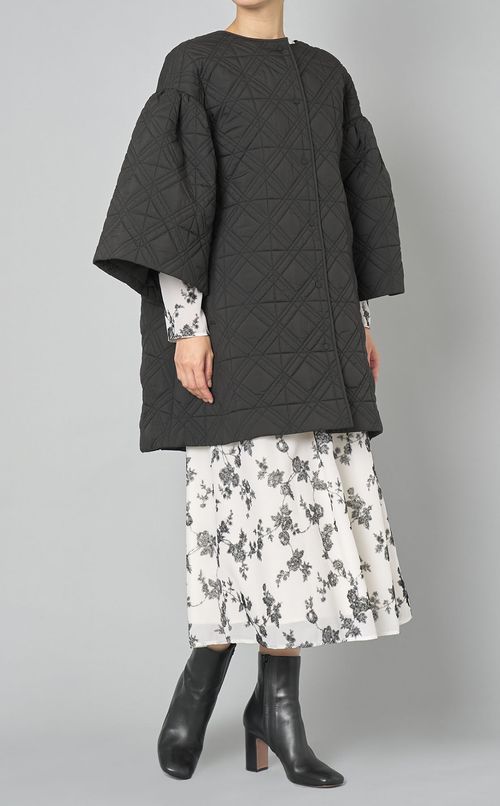 フラワープリントワンピース