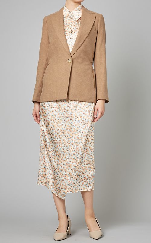 ウールフランネルシングルジャケット