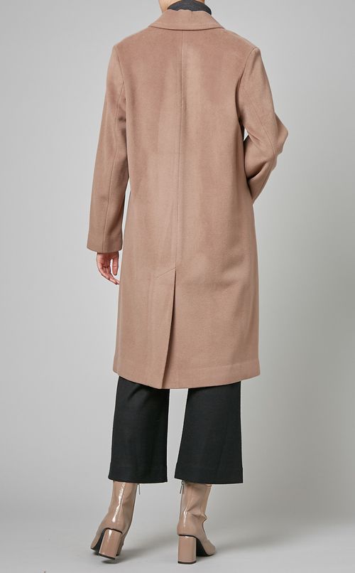 リュクスウールダブルブレストコート