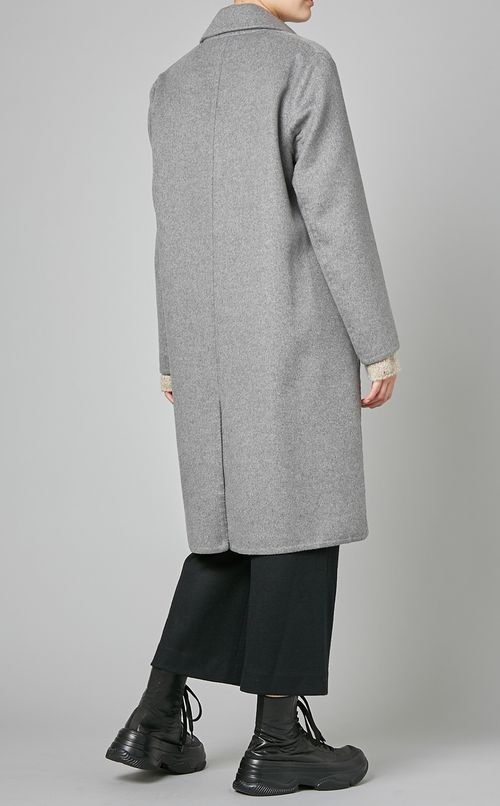 ウールシングルテーラードコー卜